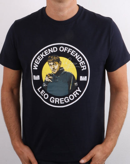 Weekend Offender Leo Gregory Tee Navy