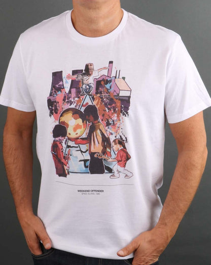 Weekend Offender Spike Island T-shirt White