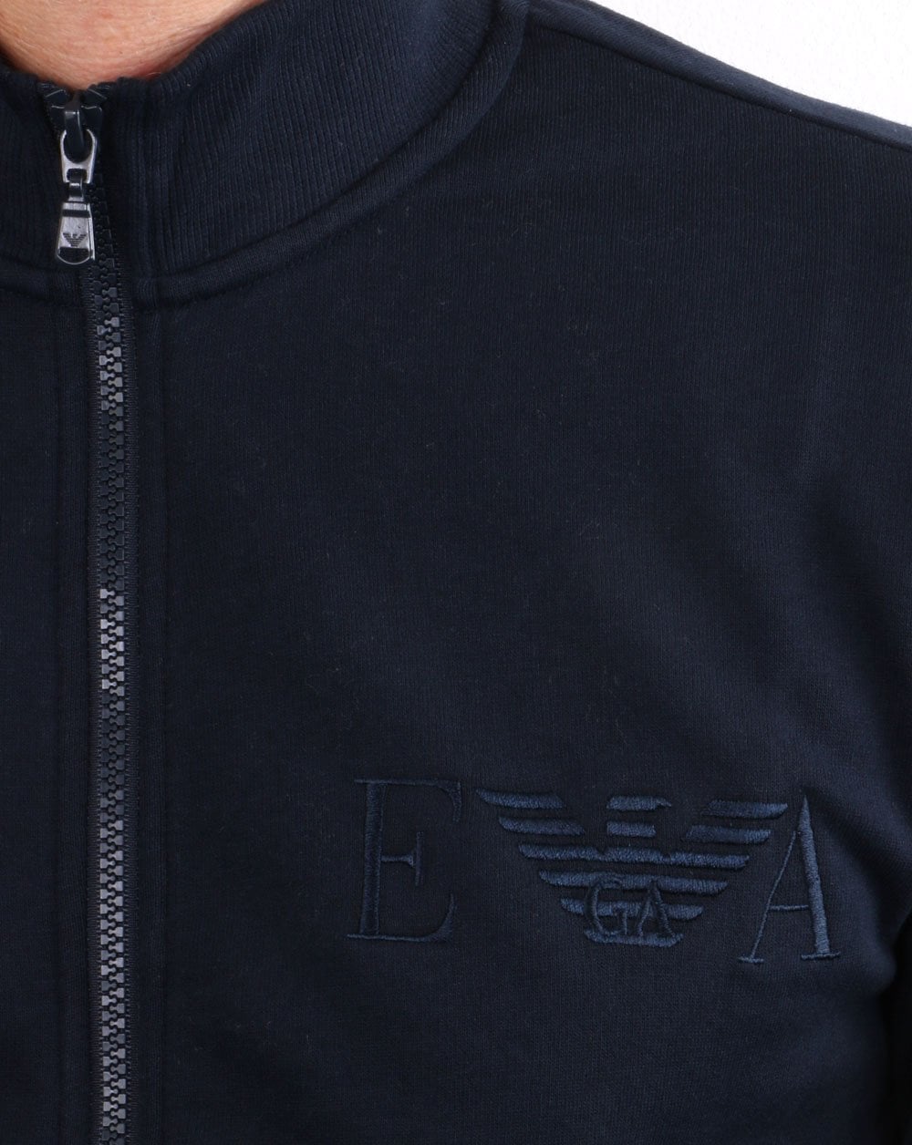 Emporio Armani Loungewear Track Top Navy