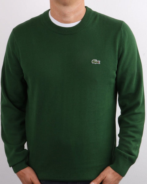 Lacoste Crew Neck Jumper Green