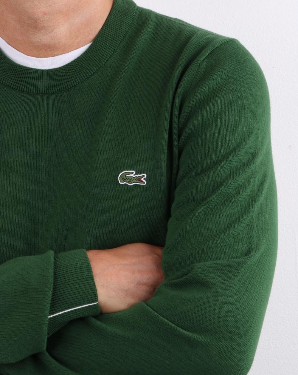 Lacoste Crew Neck Jumper Green