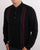 Ben Sherman Long Sleeve Mod Stripe Polo Black