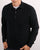Ben Sherman Signature Cotton Long Sleeved Polo Black