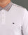 Weekend Offender Check Collar Polo White