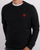 Adidas Originals Crew Sweat Black/red