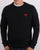 Adidas Originals Crew Sweat Black/red