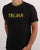 Trojan Tipped Signature Logo T-shirt Black