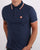 Trojan Classic Tipped Polo Shirt Navy/orange