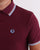 Trojan Classic Tipped Polo Shirt Port