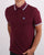 Trojan Classic Tipped Polo Shirt Port