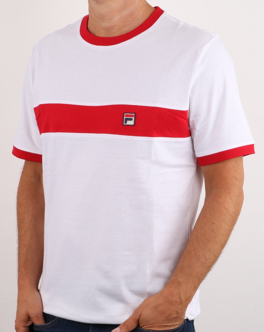 Fila Vintage Joshua T Shirt White