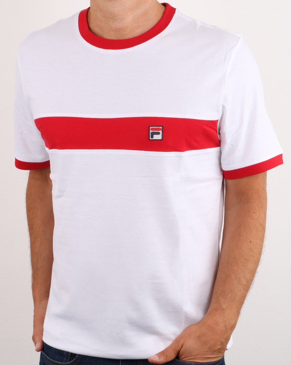 Fila Vintage Joshua T Shirt White
