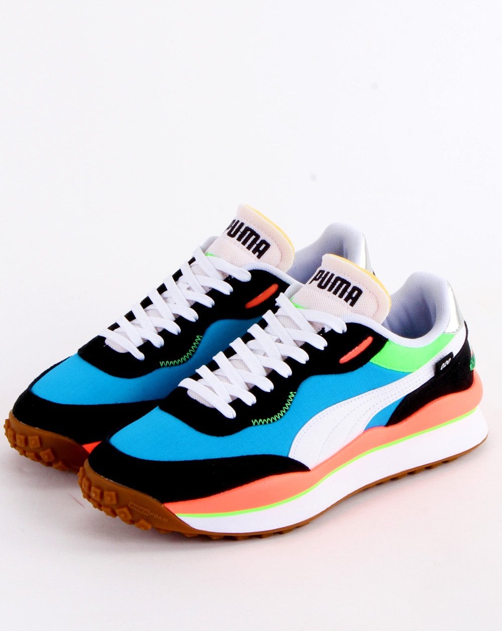 Puma Style Rider Play On Trainer Blue/White/Black