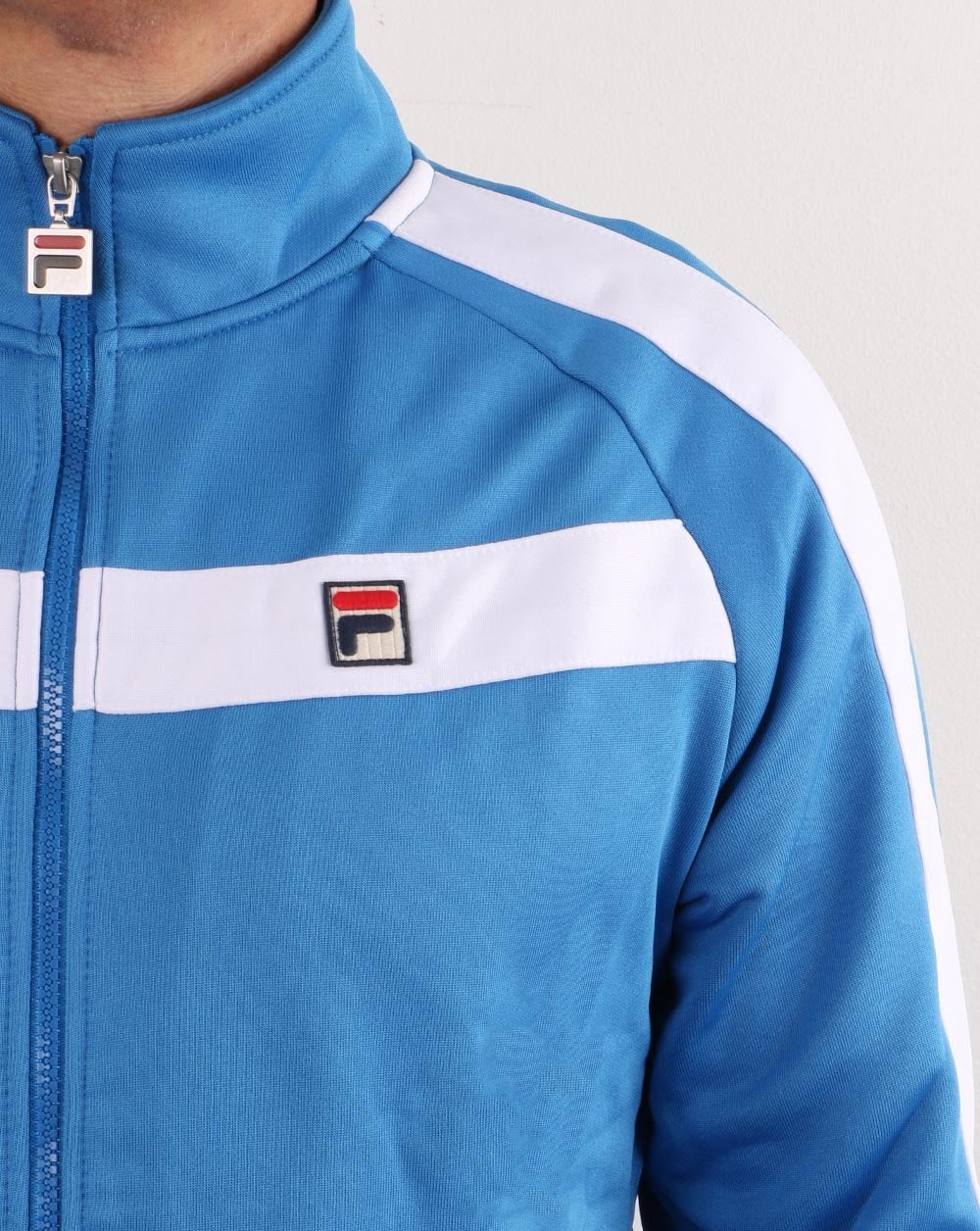 Fila Vintage Renzo Track Top Blue/white