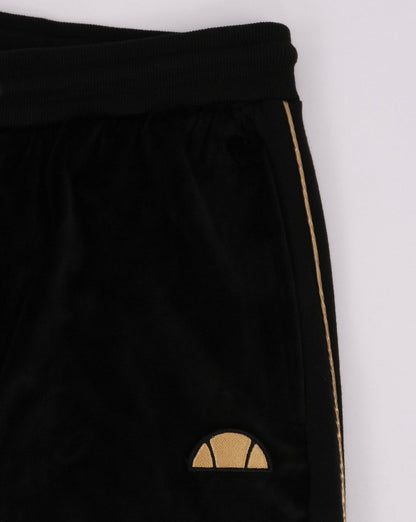 Ellesse Velour Track Pants Black