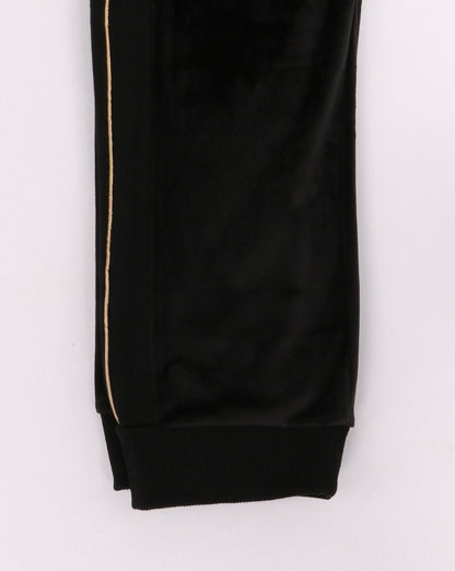 Ellesse Velour Track Pants Black