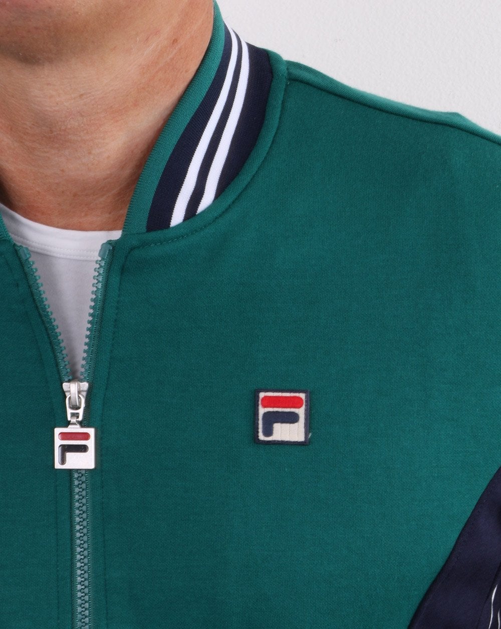 Fila Vintage Settanta Track Top Green/Navy