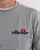 Ellesse Emb Logo Sweatshirt Grey Marl