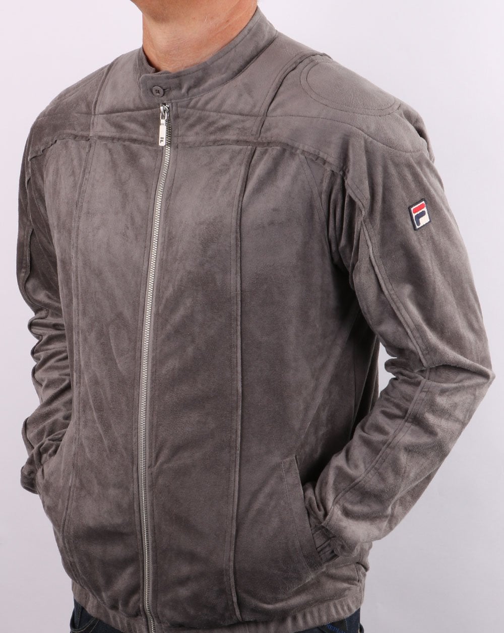 Fila Vintage Terrinda Mk3 Track Top Grey