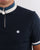 Pretty Green 1/4 Zip Top Navy