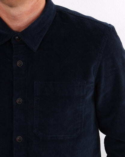 Barbour Cabin Overshirt Navy