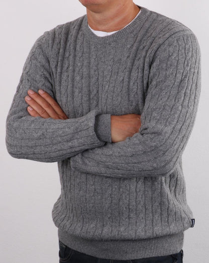Barbour Sanda Jumper Grey Marl