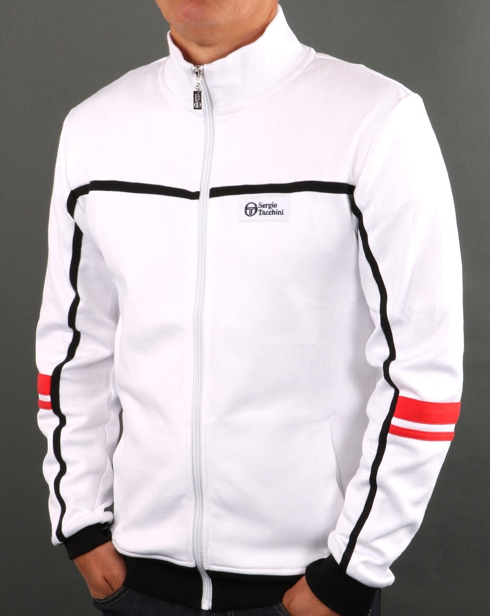 Sergio Tacchini Frankie Track Top White