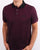 Barbour International Contrast Polo Berry/black