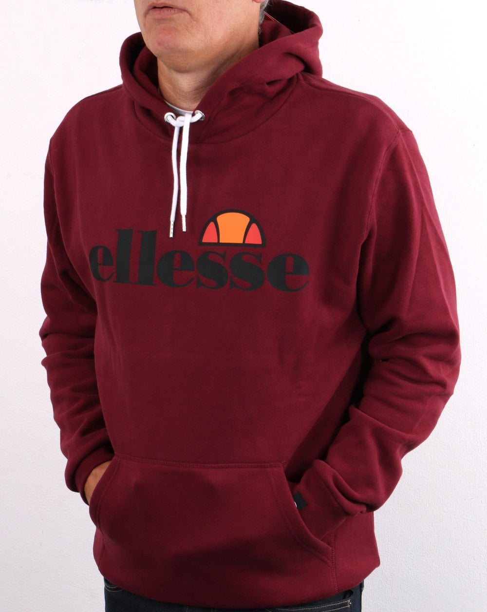 Ellesse Gottero Hoody Burgundy