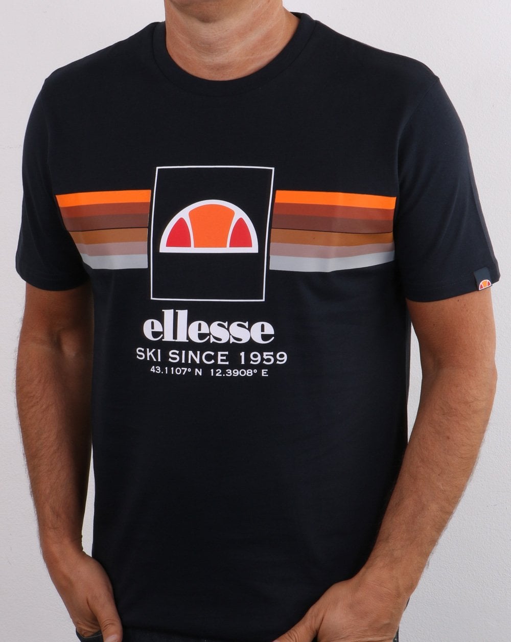 Ellesse Colo T Shirt Navy