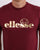 Ellesse Magi T Shirt Burgundy