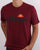 Ellesse T Shirt Burgundy