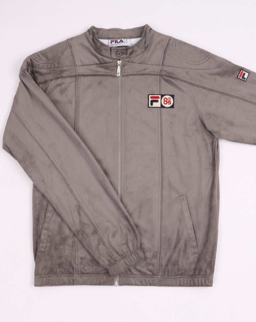 Fila Vintage Terrinda Mk3 Pro Badge Track Top Grey