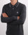 Pretty Green Barton Long Sleeve Polo Grey