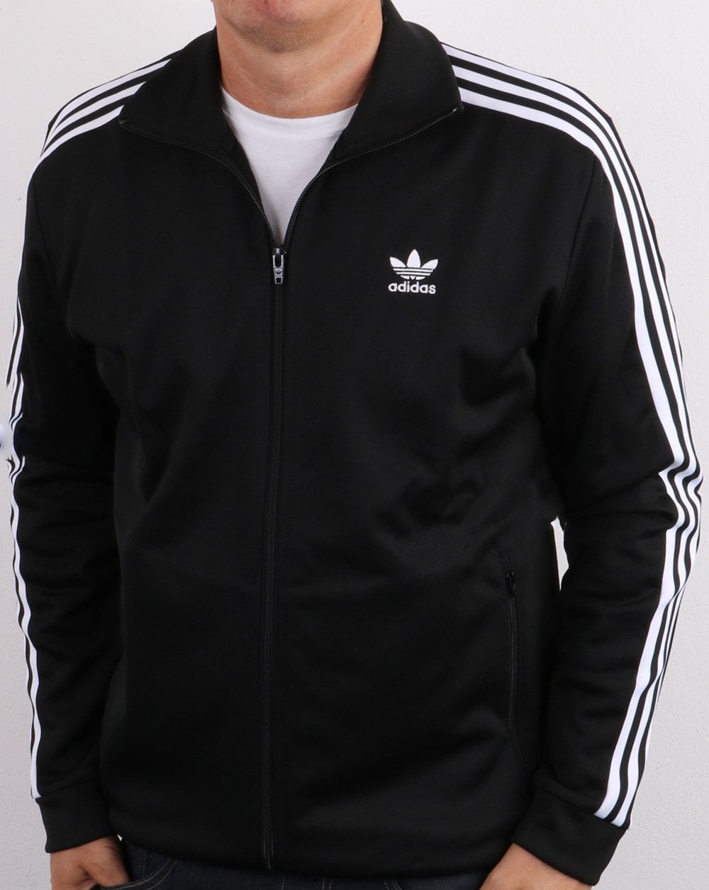 トップス  original Beckenbauer Track top L Adidas Originals Beckenbauer Track Top Black | 80s casual classics