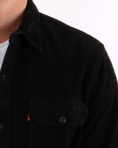 Levis Jackson Worker Corduroy Jacket Jet Black