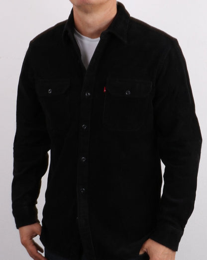 Levis Jackson Worker Corduroy Jacket Jet Black
