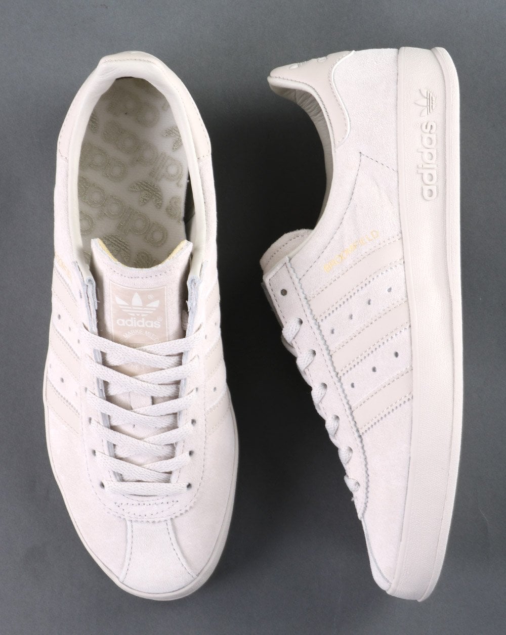 Adidas Broomfield Trainers Raw White