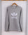 Adidas Originals Trefoil Crew Sweat Grey Heather
