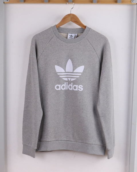 Adidas Originals Trefoil Crew Sweat Grey Heather