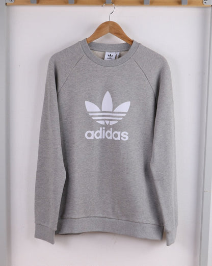 Adidas Originals Trefoil Crew Sweat Grey Heather