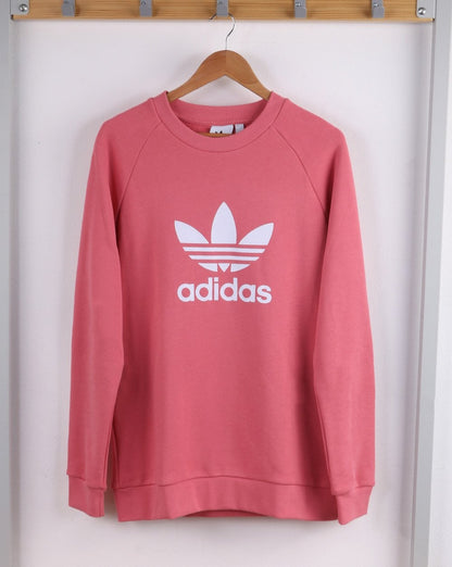 Adidas Originals Trefoil Crew Sweat Pink
