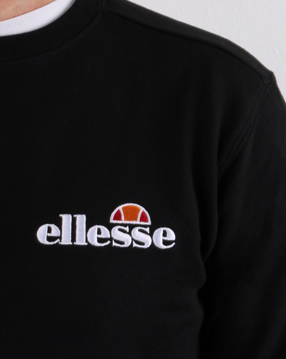 Ellesse Emb Logo Sweatshirt Black