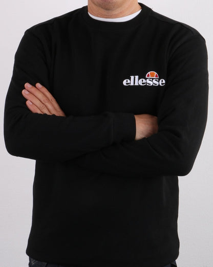 Ellesse Emb Logo Sweatshirt Black