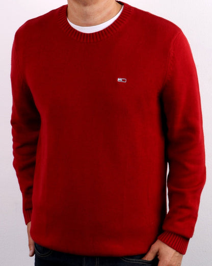 Tommy Jeans Crew Neck Sweatshirt Wine