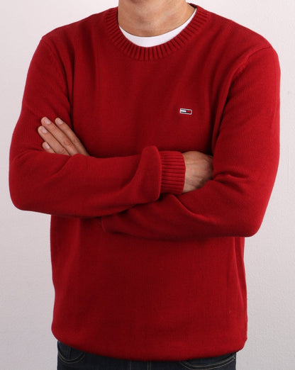 Tommy Jeans Crew Neck Sweatshirt Wine