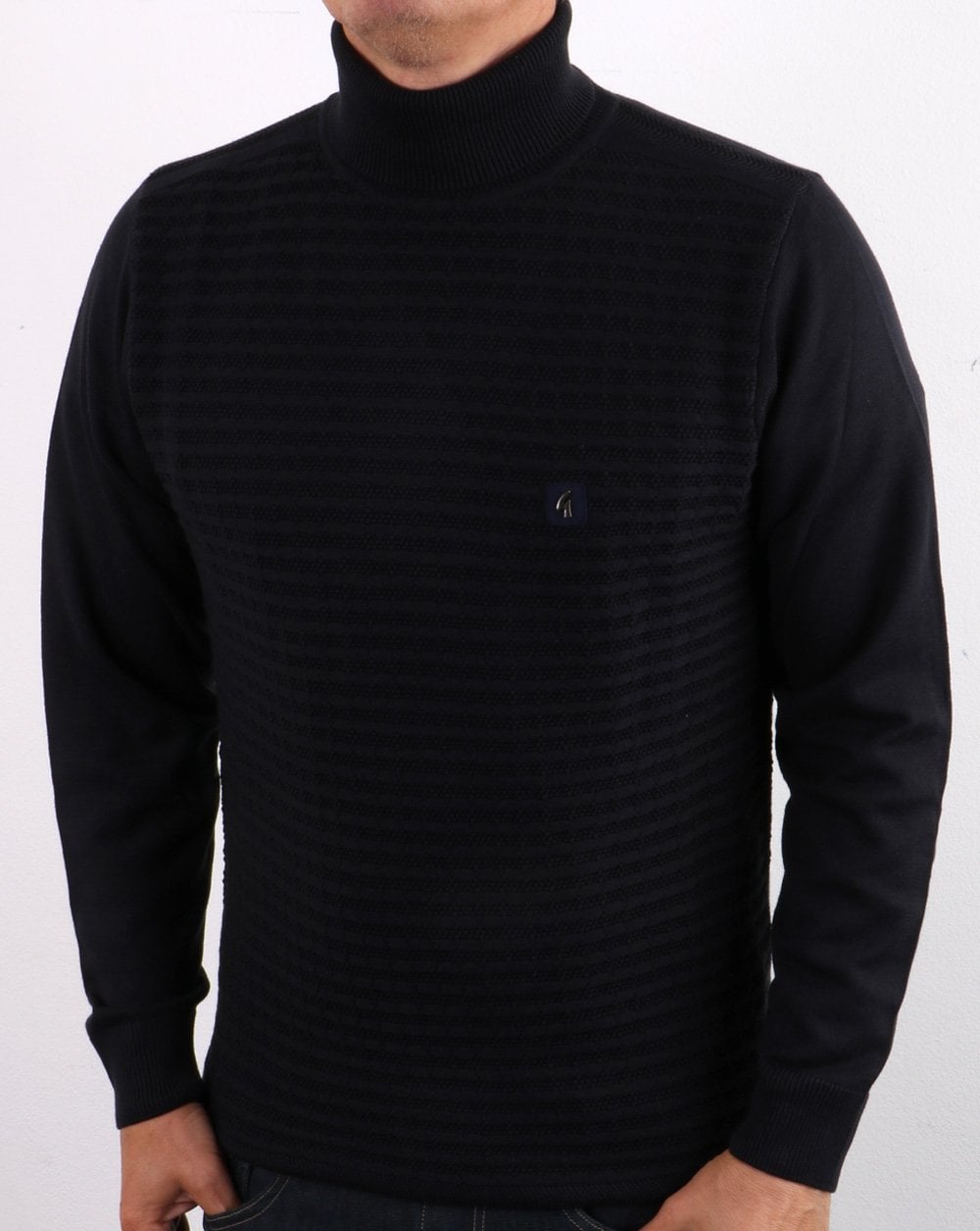 Gabicci Vintage Coaster Roll Neck Navy