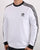 Adidas Originals 3 Stripes LS T Shirt White/Black