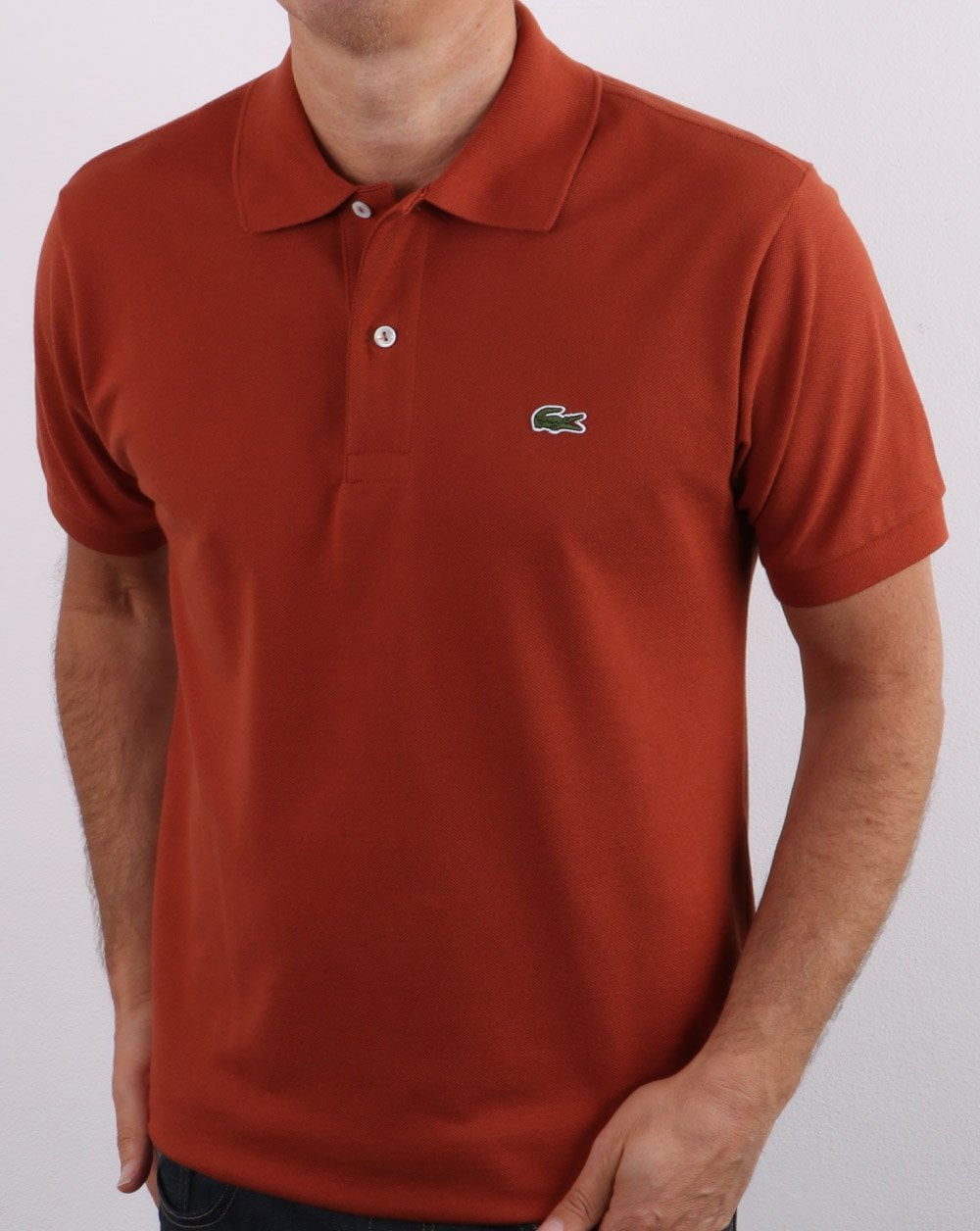 Lacoste Classic Polo Shirt Rust