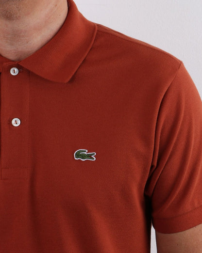 Lacoste Classic Polo Shirt Rust